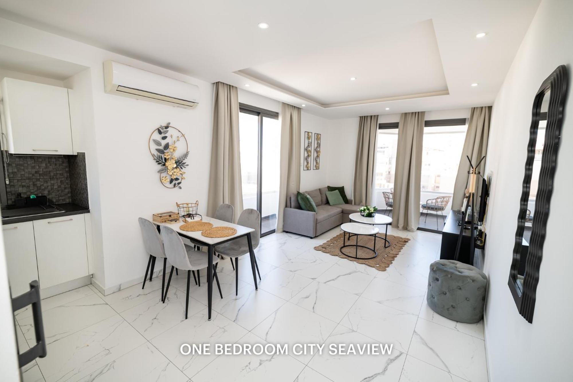 Lazuli City & Seaview Apartments Ларнака Номер фото